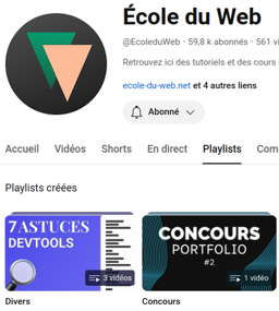 image École du web